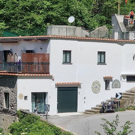 Casa Vacanze O'Mulin Ravello Via Fiume 2 Incrocio Pontone Esterno foto
