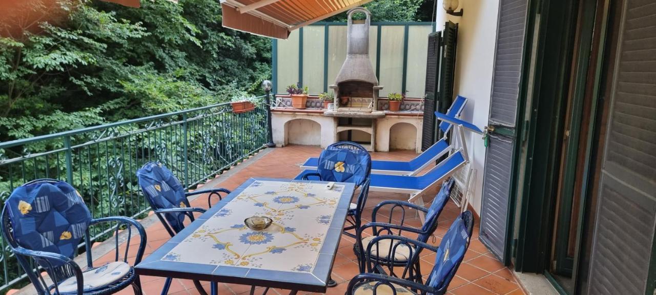 Casa Vacanze O'Mulin Ravello Via Fiume 2 Incrocio Pontone Esterno foto
