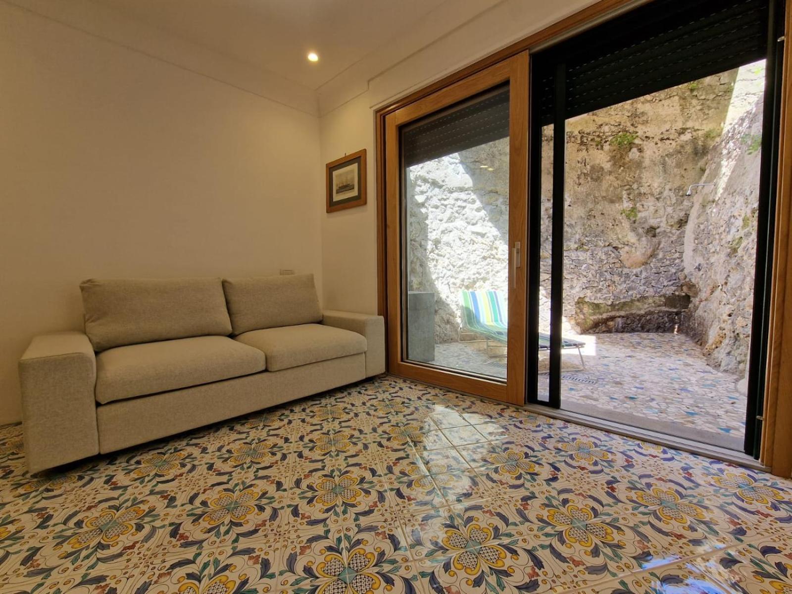 Casa Vacanze O'Mulin Ravello Via Fiume 2 Incrocio Pontone Camera foto